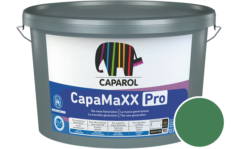 Caparol CapaMaXX Pro 12,5L Innenfarbe / Get�nt im Farbton Palm 75
