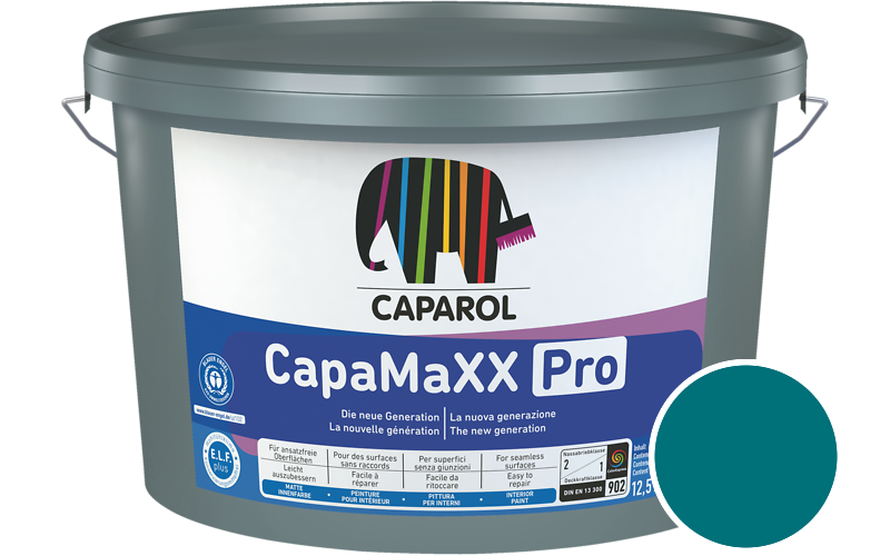 Caparol CapaMaXX Pro 12,5L Innenfarbe / Get�nt im Farbton Peru 30