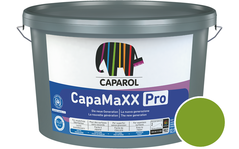 Caparol CapaMaXX Pro 5L Innenfarbe / Get�nt im Farbton Pinie 95