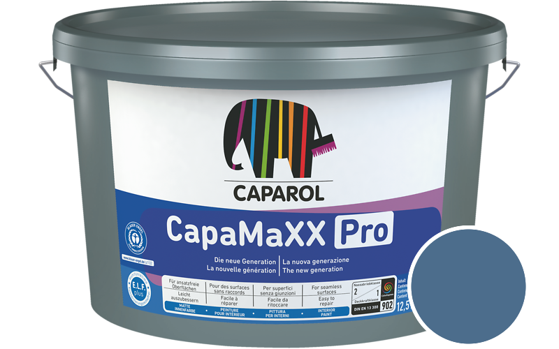 Caparol CapaMaXX Pro 5L Innenfarbe / Get�nt im Farbton RAL 5007 Brillantblau