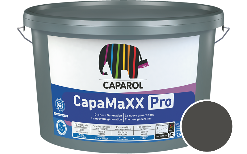 Caparol CapaMaXX Pro 5L Innenfarbe / Get�nt im Farbton Schiefer 0