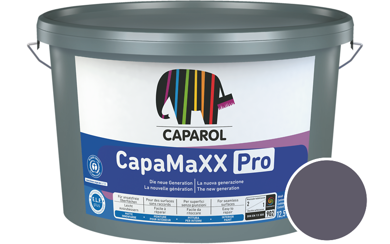 Caparol CapaMaXX Pro 5L Innenfarbe / Get�nt im Farbton Velvet 10