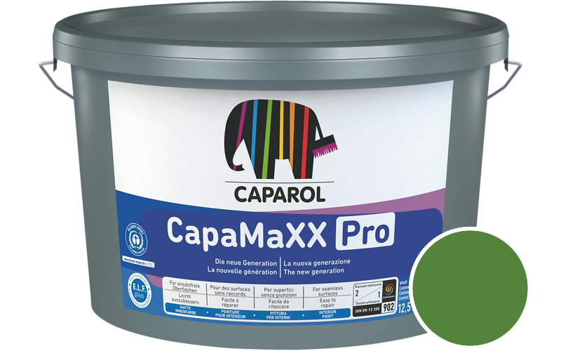 Caparol CapaMaXX Pro 5L Innenfarbe / Get�nt im Farbton Verdo 10