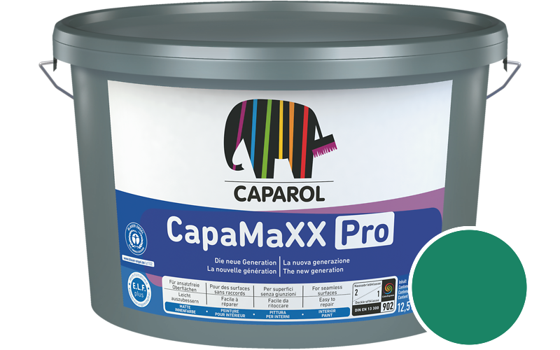 Caparol CapaMaXX Pro 5L Innenfarbe / Get�nt im Farbton Verdo 30