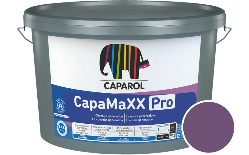 Caparol CapaMaXX Pro 5L Innenfarbe / Get�nt im Farbton Viola 100