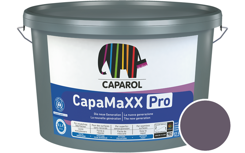 Caparol CapaMaXX Pro 12,5L Innenfarbe / Get�nt im Farbton Viola 35