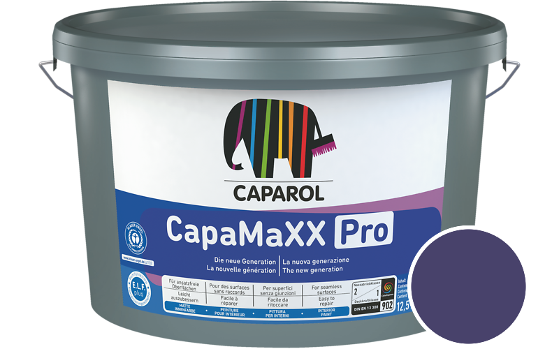 Caparol CapaMaXX Pro 5L Innenfarbe / Get�nt im Farbton Violett Ava