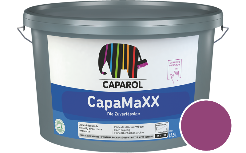 Caparol CapaMaXX 7,5L Innenfarbe / Getnt im Farbton RAL 4006 Verkehrspurpur