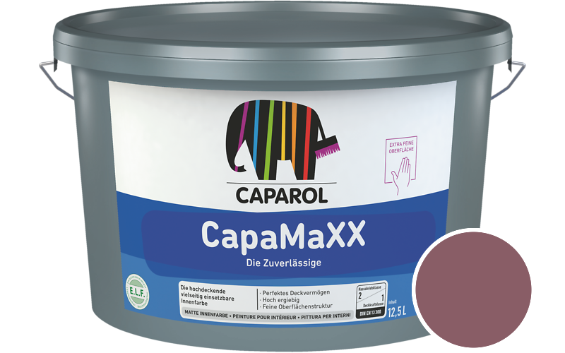 Caparol CapaMaXX 12,5L Innenfarbe / Getnt im Farbton Rose 105