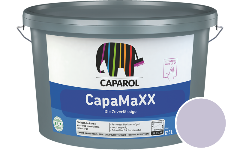 Caparol CapaMaXX 7,5L Innenfarbe / Getnt im Farbton Velvet 115