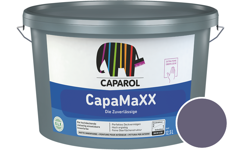 Caparol CapaMaXX 7,5L Innenfarbe / Getnt im Farbton Velvet 40