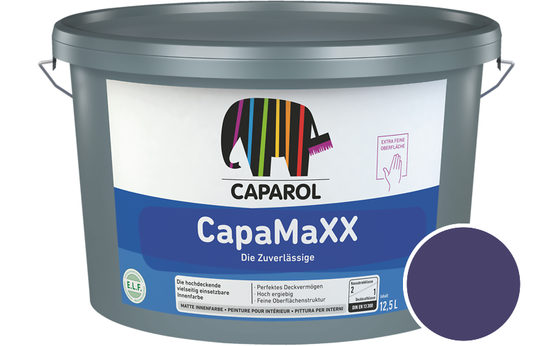 Caparol CapaMaXX 7,5L Innenfarbe / Getnt im Farbton Violett Ava