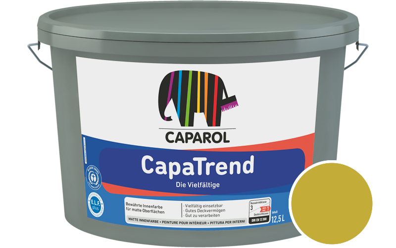 Caparol CapaTrend 7,5L Innenfarbe / Getnt im Farbton Melisse 95