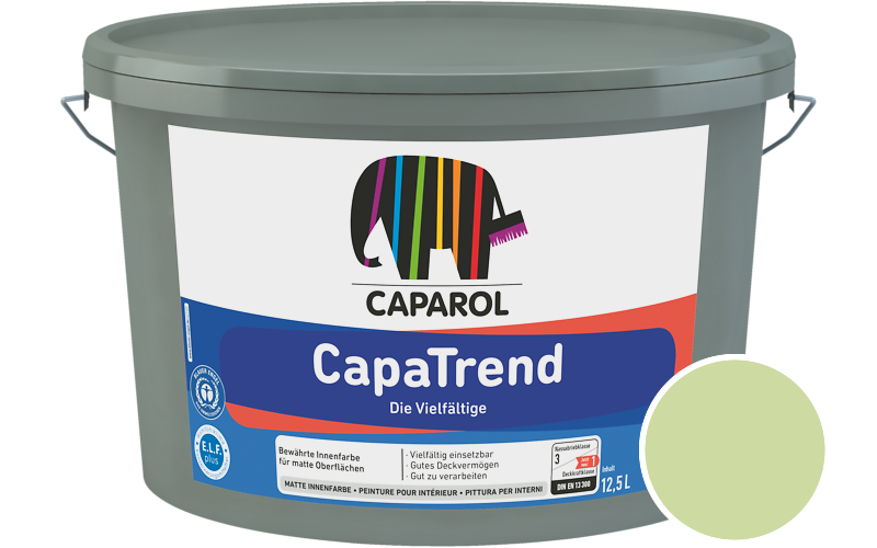 Caparol CapaTrend 7,5L Innenfarbe / Getnt im Farbton Pinie 115