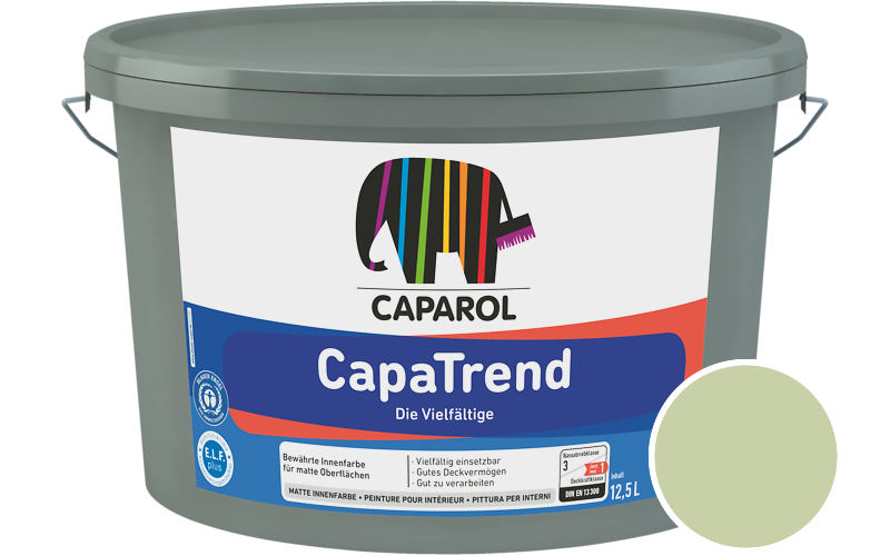 Caparol CapaTrend 7,5L Innenfarbe / Getnt im Farbton Pinie 85