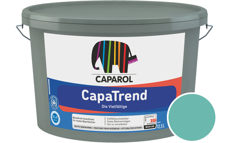 Caparol CapaTrend 7,5L Innenfarbe / Getnt im Farbton Sardinien 13