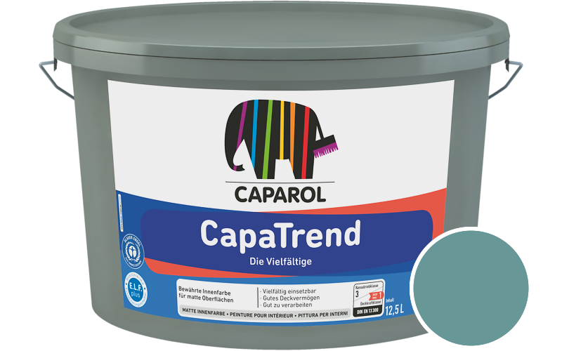 Caparol CapaTrend 12,5L Innenfarbe / Getnt im Farbton Verona 105
