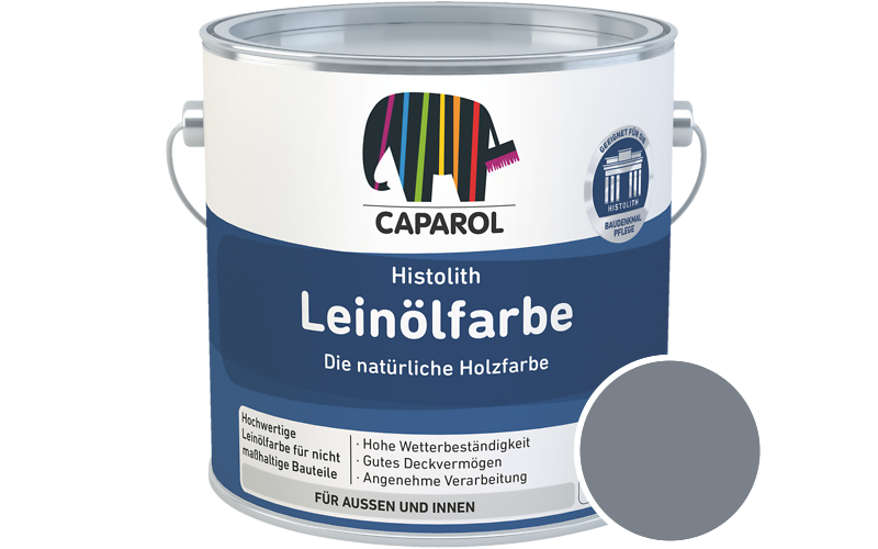 Caparol Histolith Leinlfarbe 10L Holzfarbe / Getnt im Farbton Lazur 5