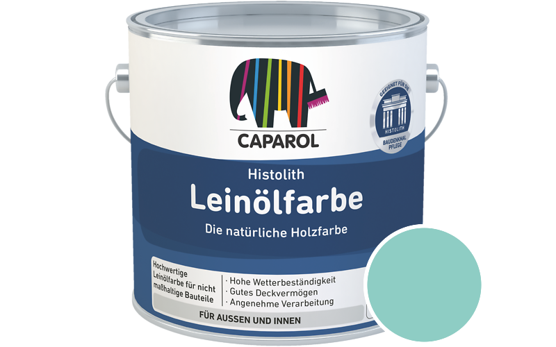 Caparol Histolith Leinlfarbe 10L Holzfarbe / Getnt im Farbton Sardinien 14