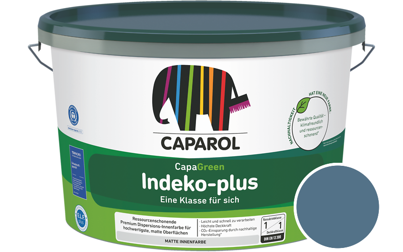 Caparol Indeko-plus 7,5L Innenfarbe / Getnt im Farbton Lago 70