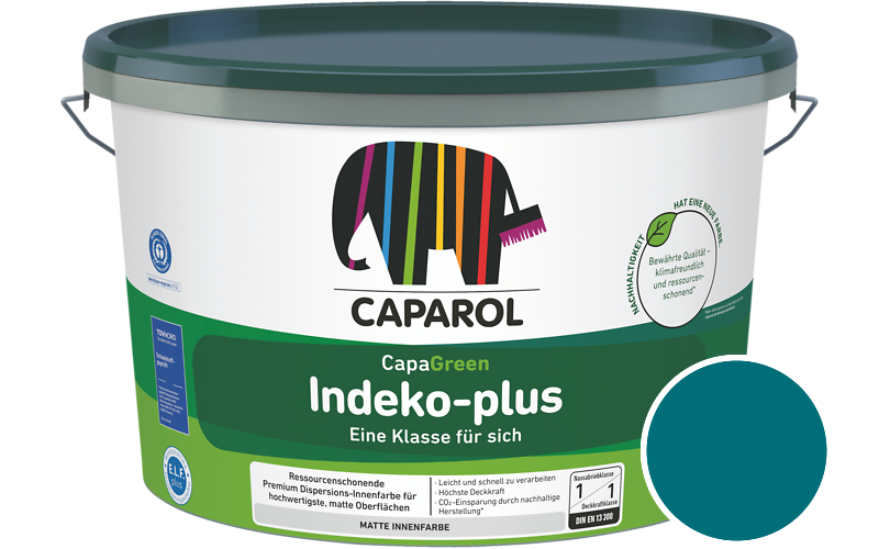 Caparol Indeko-plus 1,25L Innenfarbe / Getnt im Farbton Laser 75