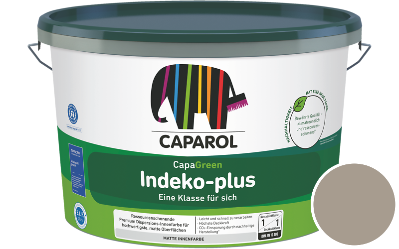 Caparol Indeko-plus 12,5L Innenfarbe / Get�nt im Farbton Palazzo 105