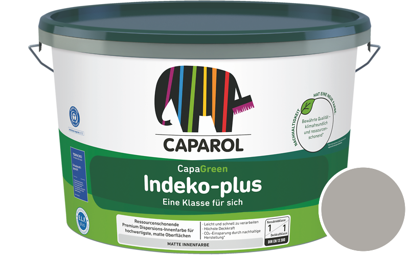 Caparol Indeko-plus 5L Innenfarbe / Get�nt im Farbton Palazzo 10