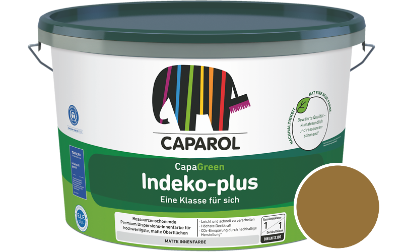 Caparol Indeko-plus 7,5L Innenfarbe / Getnt im Farbton Palazzo 280