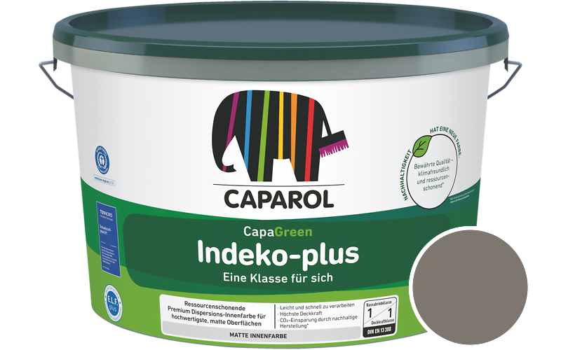 Caparol Indeko-plus 5L Innenfarbe / Getnt im Farbton Palazzo 75