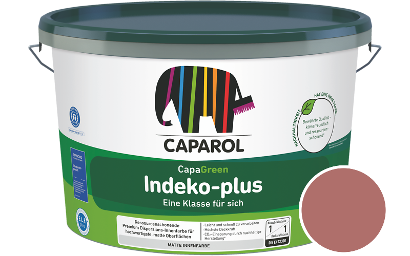Caparol Indeko-plus 2,5L Innenfarbe / Getnt im Farbton Parma 12
