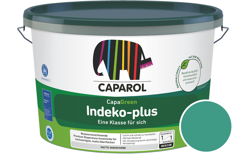 Caparol Indeko-plus 1,25L Innenfarbe / Getnt im Farbton Patina 105