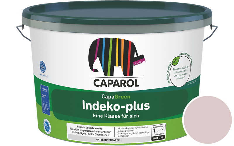 Caparol Indeko-plus 12,5L Innenfarbe / Get�nt im Farbton Rose 55