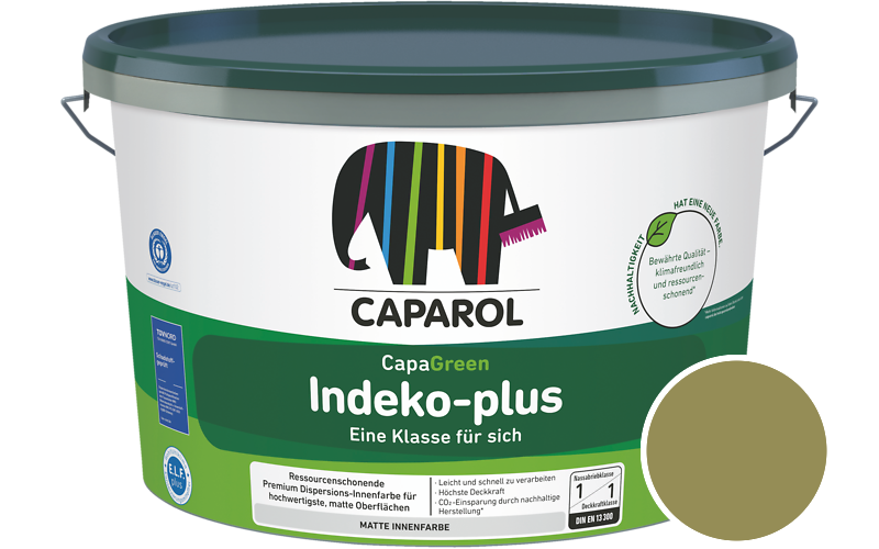 Caparol Indeko-plus 2,5L Innenfarbe / Getnt im Farbton Tundra 105