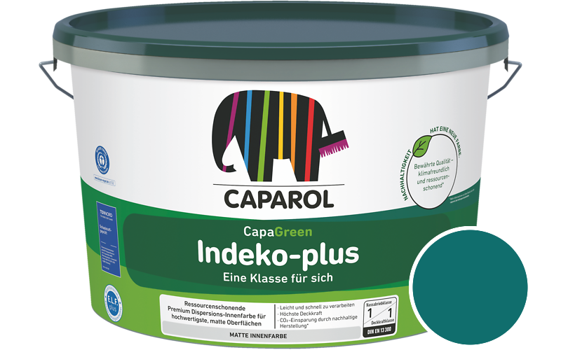 Caparol Indeko-plus 7,5L Innenfarbe / Getnt im Farbton Verona 125