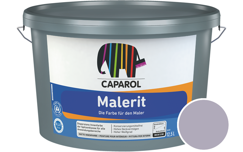 Caparol Malerit 5L Innenfarbe / Getnt im Farbton Amethyst 80