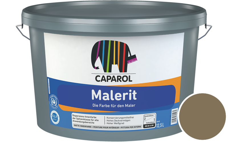 Caparol Malerit 12,5L Innenfarbe / Get�nt im Farbton Curcuma 10