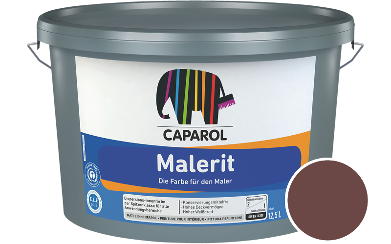 Caparol Malerit 5L Innenfarbe / Getnt im Farbton Korall 130
