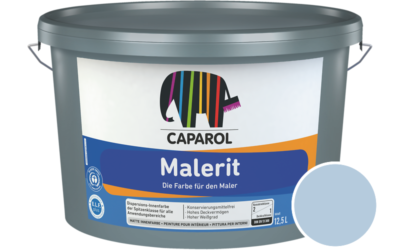 Caparol Malerit 5L Innenfarbe / Getnt im Farbton Marin 85