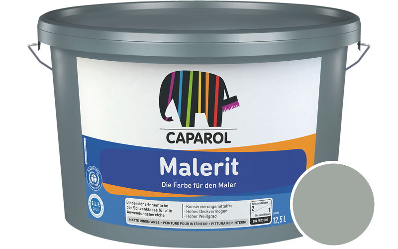 Caparol Malerit 5L Innenfarbe / Getnt im Farbton Mint 10