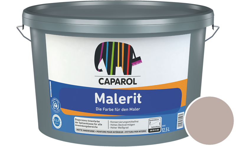 Caparol Malerit 12,5L Innenfarbe / Get�nt im Farbton Mocca 14