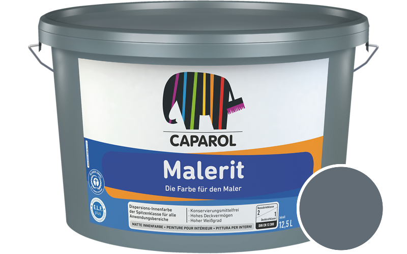 Caparol Malerit 12,5L Innenfarbe / Getnt im Farbton Pacific 40
