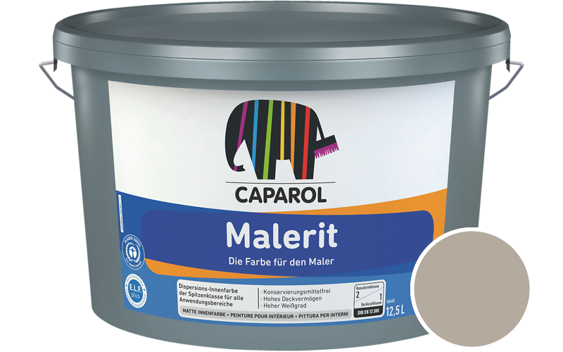 Caparol Malerit 5L Innenfarbe / Getnt im Farbton Palazzo 110