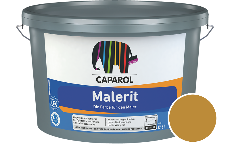 Caparol Malerit 2,5L Innenfarbe / Getnt im Farbton Palazzo 310