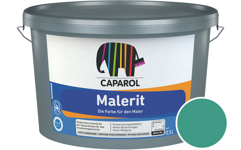 Caparol Malerit 5L Innenfarbe / Getnt im Farbton Patina 105