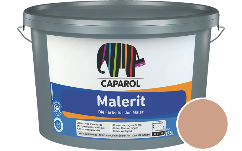 Caparol Malerit 5L Innenfarbe / Getnt im Farbton Perl 40