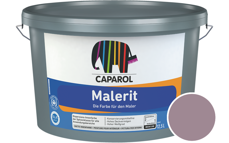 Caparol Malerit 5L Innenfarbe / Getnt im Farbton RAL 4009 Pastellviolett