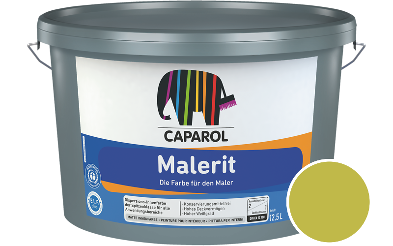 Caparol Malerit 5L Innenfarbe / Getnt im Farbton Tundra 130