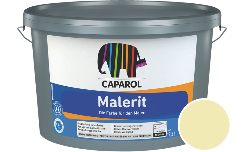 Caparol Malerit 5L Innenfarbe / Getnt im Farbton Tundra 150