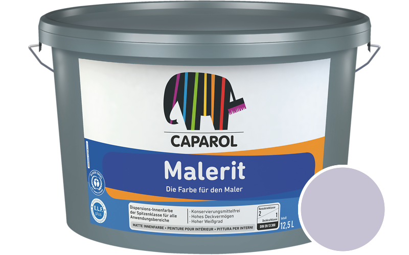 Caparol Malerit 7,5L Innenfarbe / Getnt im Farbton Velvet 115