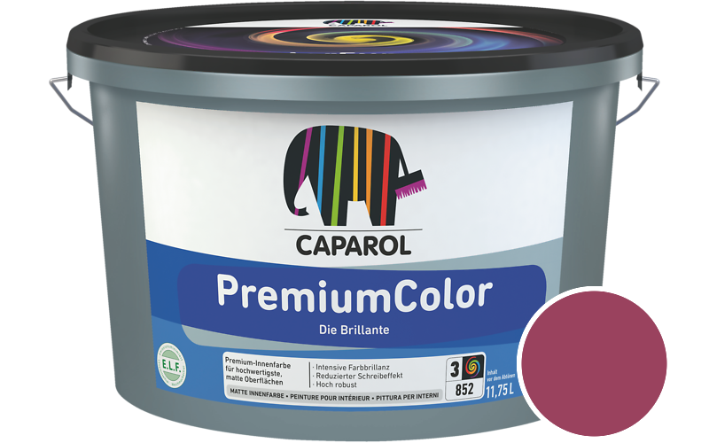 Caparol PremiumColor 12,5L Innenfarbe / Getnt im Farbton Laser 15